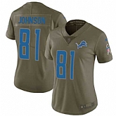 Women Nike Lions 81 Calvin Johnson Olive Salute To Service Limited Jersey Dzhi,baseball caps,new era cap wholesale,wholesale hats